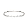 APRIL Clear Quartz Birthstone Bracelet · Sterling Silver