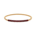 JANUARY Garnet Birthstone Bracelet · 14K Gold Filled