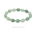 Green Aventurine Nugget Bracelet · Sterling Silver