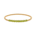 AUGUST Peridot Birthstone Bracelet · 14K Gold Filled