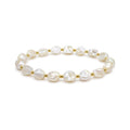 Mother of Pearl Nugget Bracelet · 14K Gold Filled