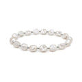 Mother of Pearl Nugget Bracelet · Sterling Silver