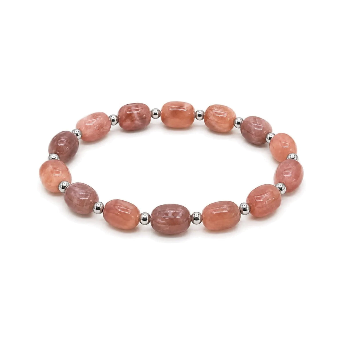 Sunstone Nugget Bracelet · Sterling Silver