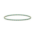 Teal Miyuki Bracelet · 14K Gold Filled