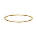 Solid 3 mm Beaded Bracelet · 14K Gold Filled