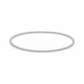 Solid 2.5 mm Beaded Bracelet · Sterling Silver