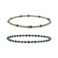 Apatite Bracelet Set of 2 · 14K Gold Filled