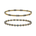 Labradorite Bracelet Set of 2 · 14K Gold Filled