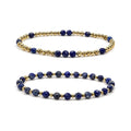Lapis Lazuli Bracelet Set of 2 · 14K Gold Filled