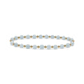 Aquamarine One-One Bracelet · 14K Gold Filled