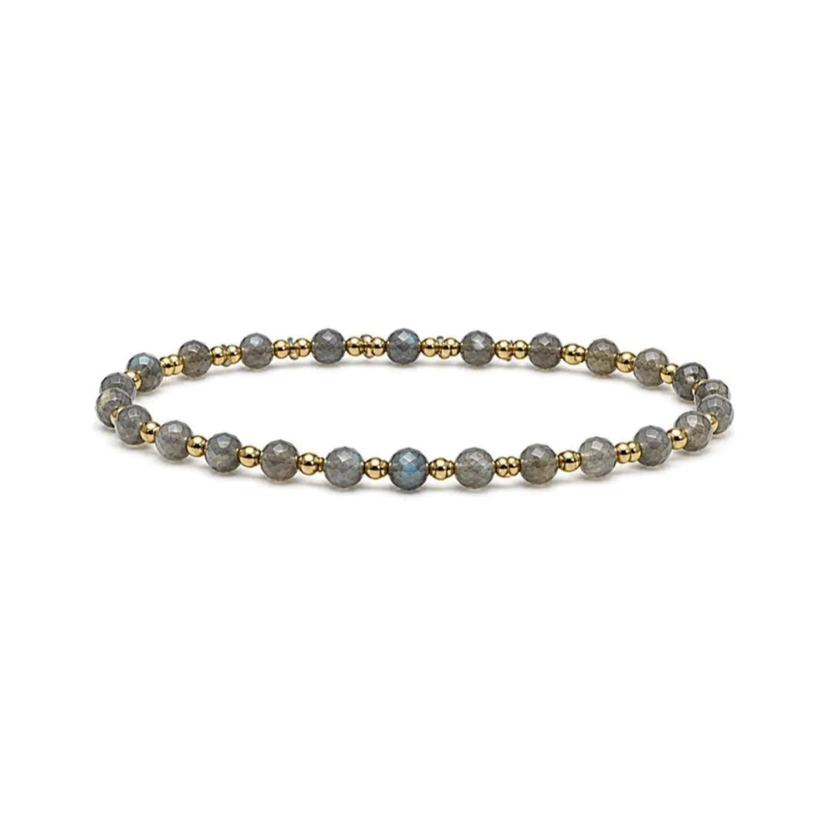 Labradorite One-One Bracelet · 14K Gold Filled