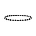 Obsidian One-One Bracelet · Sterling Silver