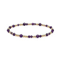 Amethyst Sprinkled Bracelet · 14K Gold Filled