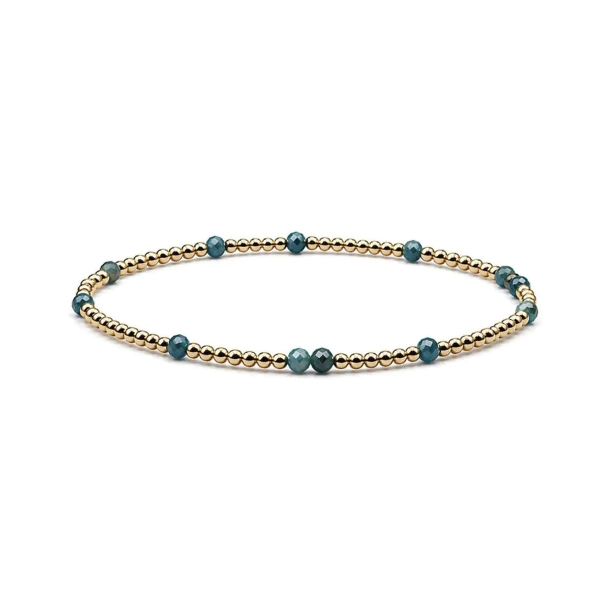 Apatite Sprinkled Bracelet · 14K Gold Filled