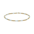Aquamarine Sprinkled Bracelet · 14K Gold Filled