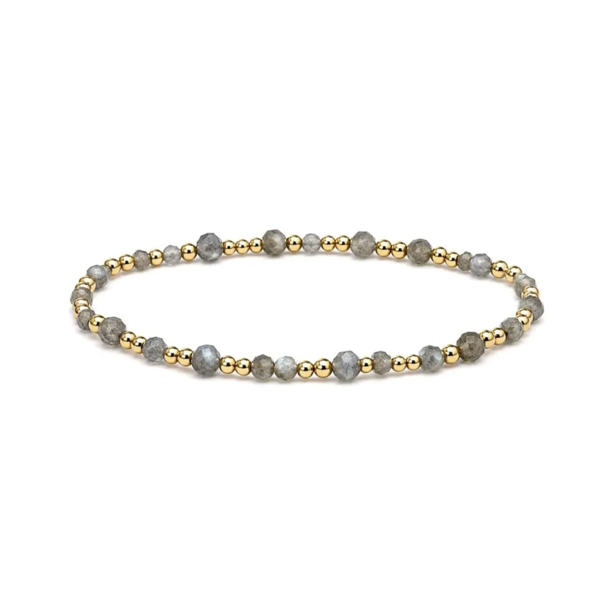 Labradorite Sprinkled Bracelet · 14K Gold Filled