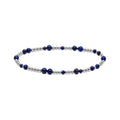 Lapis Lazuli Sprinkled Bracelet · Sterling Silver