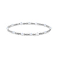 Opalite Sprinkled Bracelet · Sterling Silver